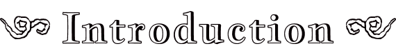INTRODUCTION